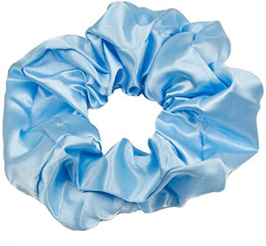 Open image in slideshow, silk satin scrunchies (SS Scrunchies)
